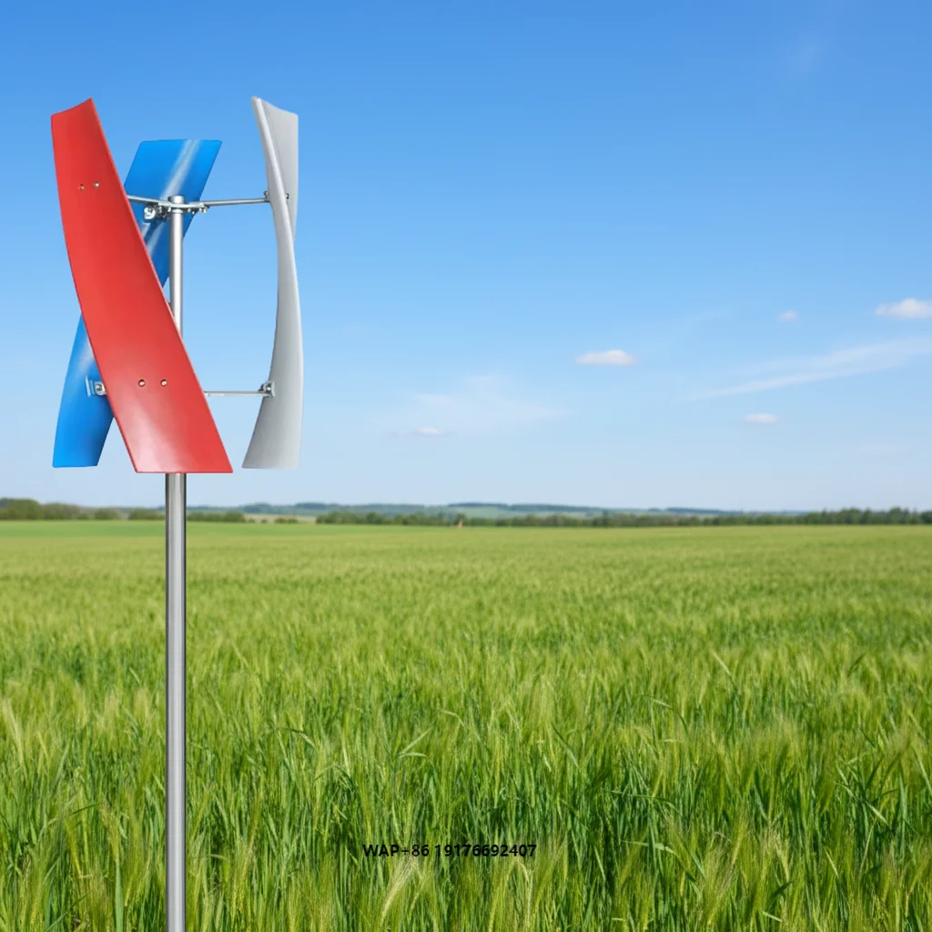 Solar and Wind Turbine Hybrid System Wind Turbina Price List 20Kw High Voltage Vertical Wind Turbine