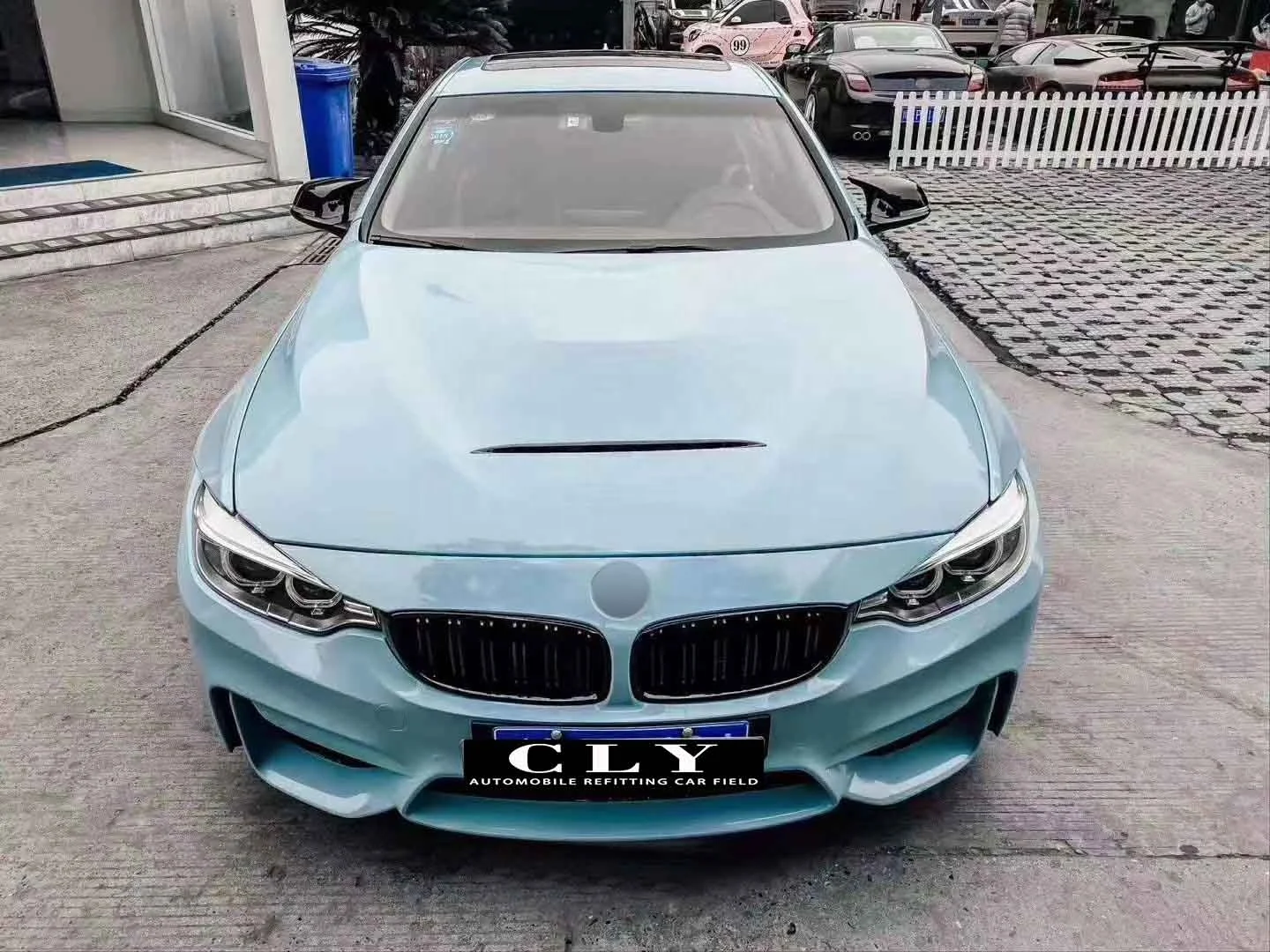 BMW 3 시리즈 F30F35 4 시리즈 F32 F33 F36용 CLY 보닛, 알루미늄 GTS 엔진 후드로 개조