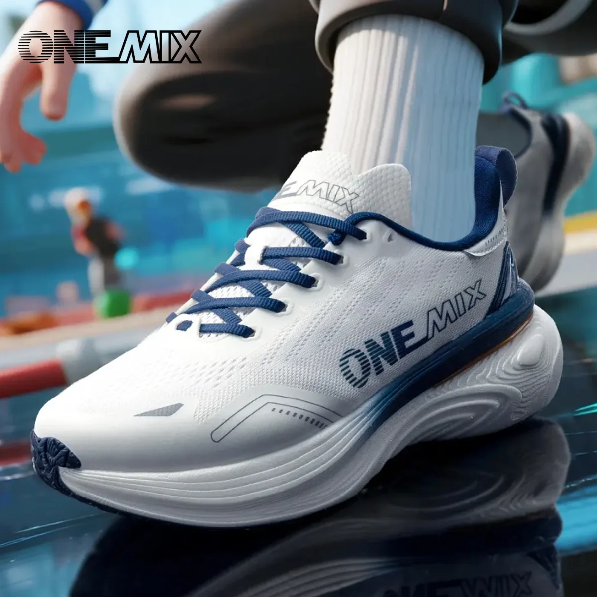 

ONEMIX 2025 Новые кроссовки для бега, мужские и женские легкие кроссовки, дорожная обувь, износостойкая модная спортивная обувь для фитнеса