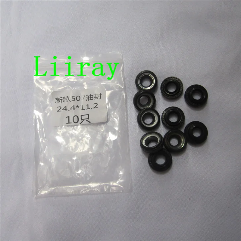 10pcs/lot Auto ac compressor shaft lip seal for  SD507 5H15 MSC90C MSC105C