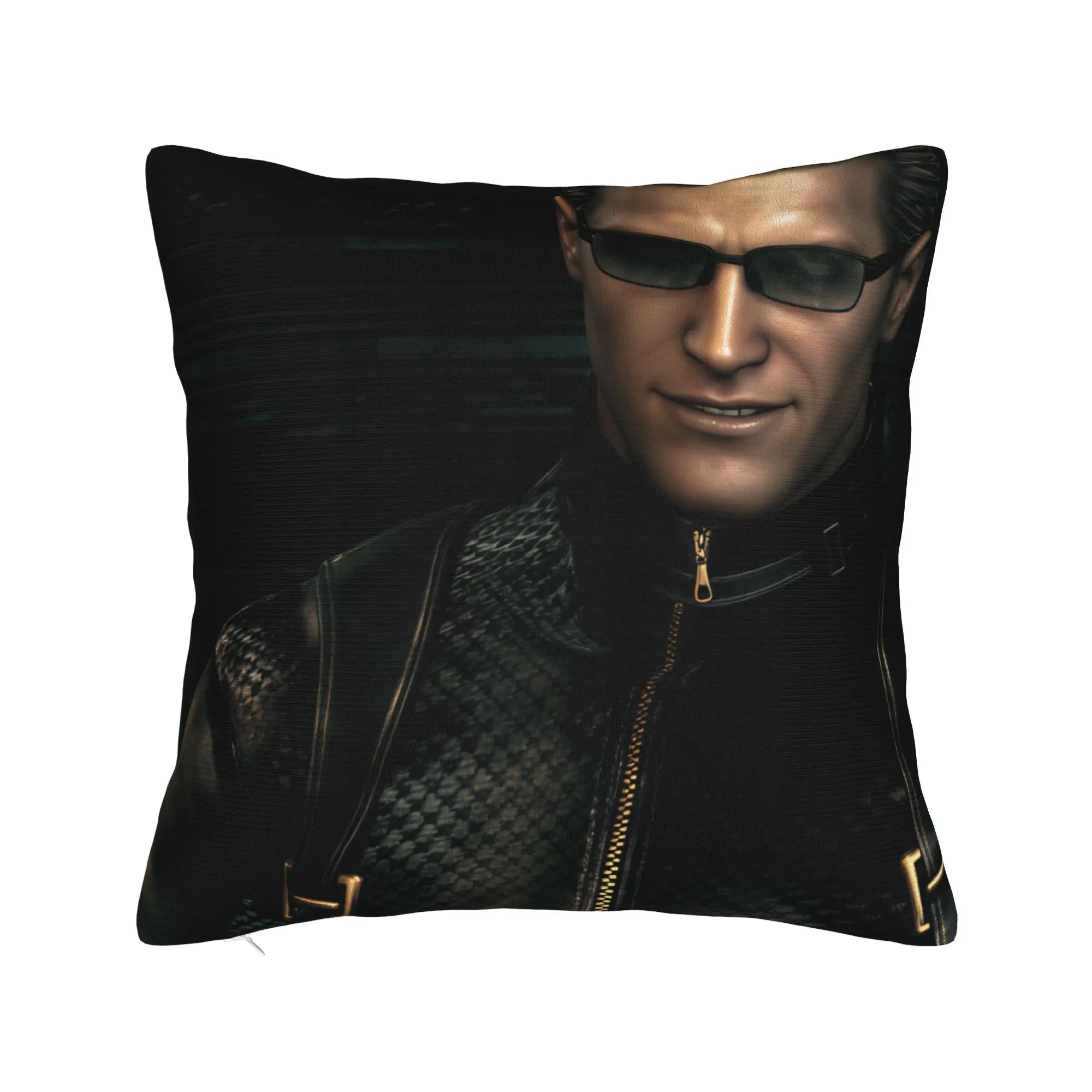 Albert Weskers  Pillow Cover  Soft Cushion Cover Funny Pillow Case For Living Room Bed Chair