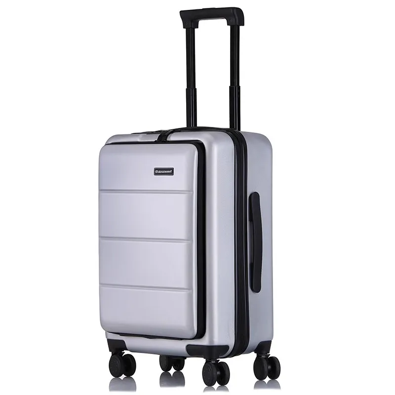 

Front Opening Cabin Luggage Trolley Travel Bags Business Men Women Suitcase Laptop bag Boarding Case 18 20 24 26 Inch Suitcases