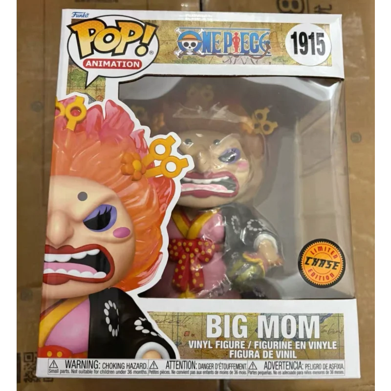 Figura Funko POP Original de One Piece, Big Mom 1915, Figura de Acción, Juguetes para Niños y Niñas, Regalo Coleccionable, Modelo Decorativo