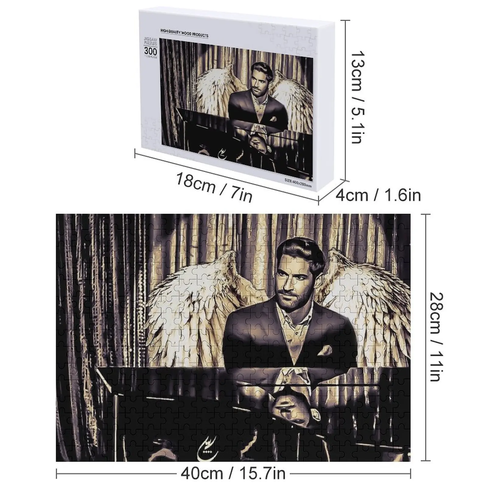 さようならルシファー ジグソーパズル 子供向け木製動物カスタムジグソーパズル