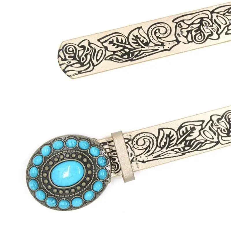 652F 허리 벨트 뜨거운 소녀 엠보싱 체인 펑크 벨트 바디 체인 드레스 무대