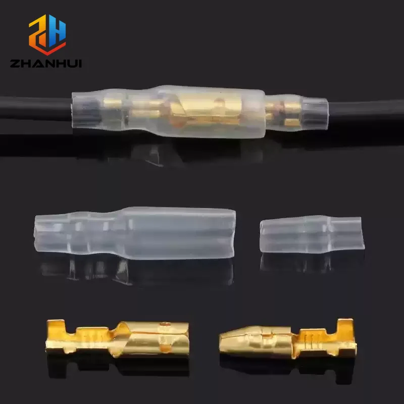 20 Sets 4mm Bullet Connectors Male Female Kit, Waterproof Electrical Wire Terminals with Insulation Cover for Car Motorcycle