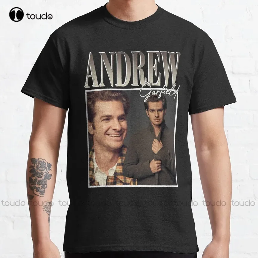 Andrew-Garfield Classic T-Shirt Hiking Shirt Custom Aldult Teen Unisex Digital Printing Tee Shirt Xs-5Xl Fashion Funny New