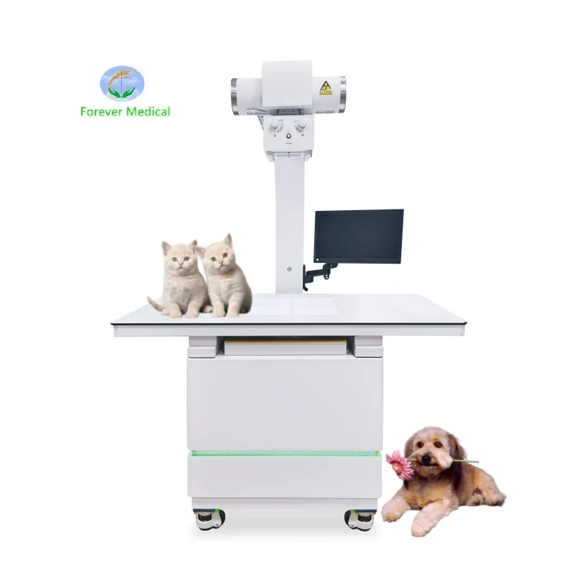 Best Price DR 32kw Animals x-ray fluorescence Vet X Ray System Veterinary Digital X Ray Machine DR for dogs cats