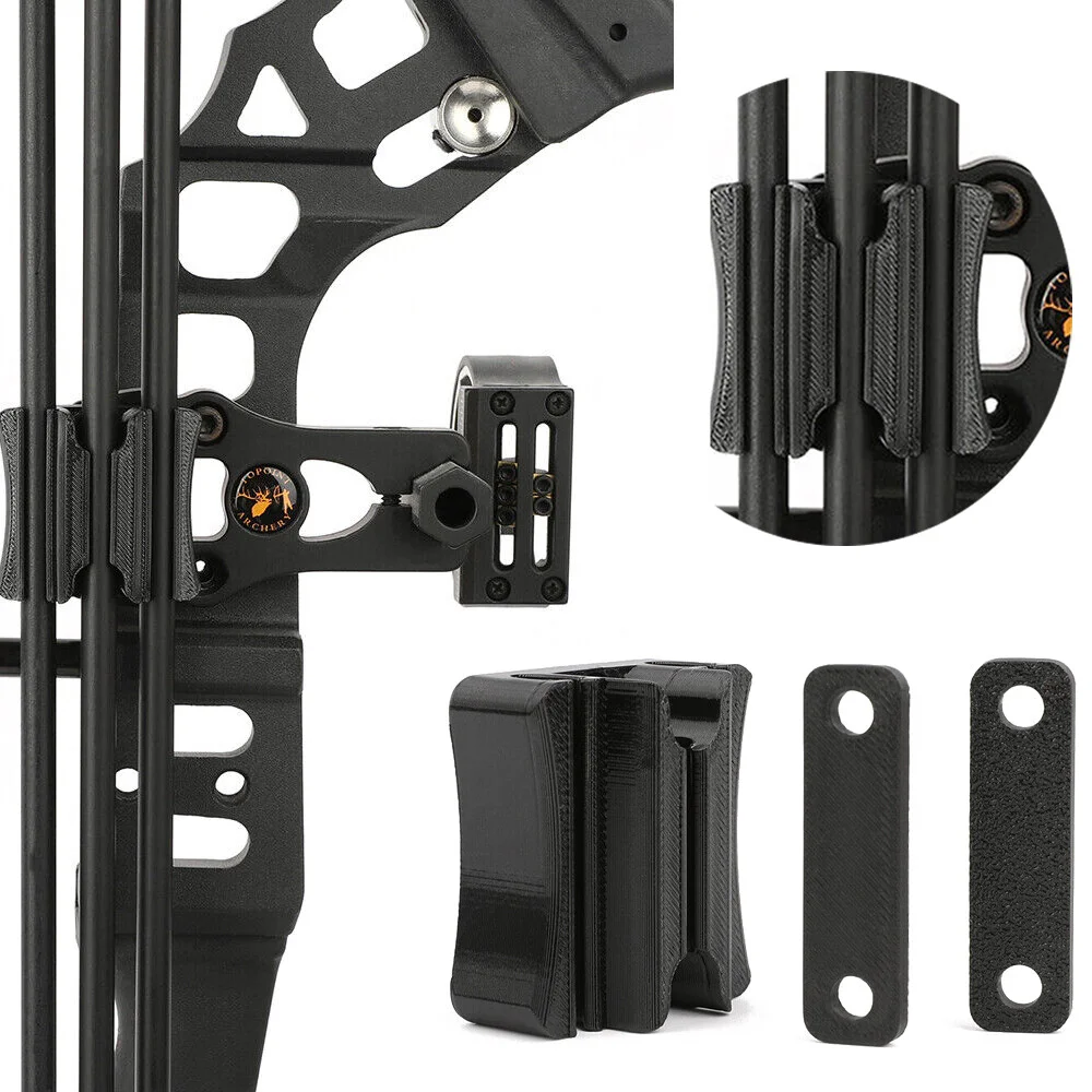 

TPU Soft Material Archery Arrow Quiver Easy Installed Compound Bow Can Hold 3 Arrows for Above 7.5mm Arrow Shaft Bow Accessories