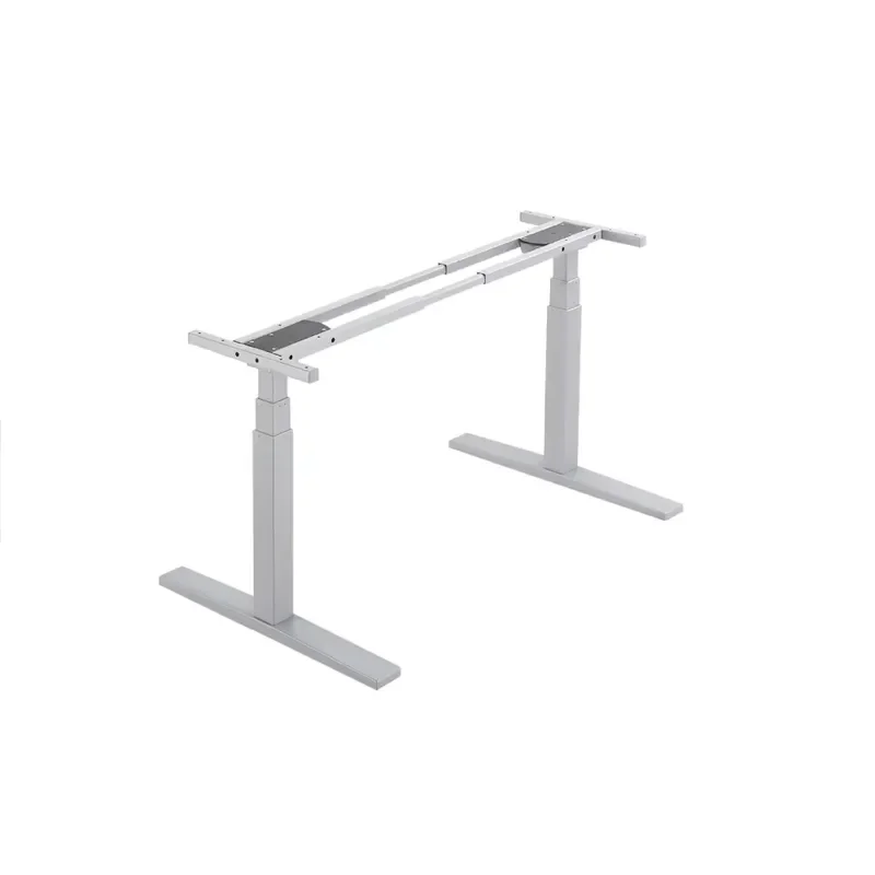 3 Level Electric Standing Desk Frame Adjustable Height Sit Stand Desk Modern Office Vertical Lift Table Base