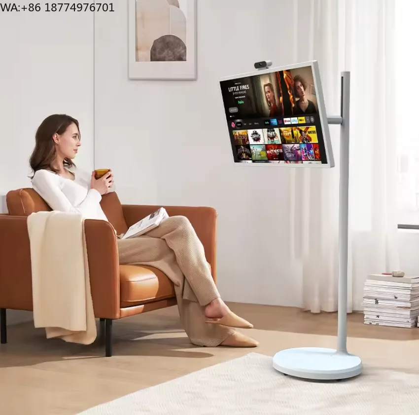 

24 Inch Portable Smart Android 13 Interface LED Backlight Touch Monitor Screen 1080p Panel Rotating Function