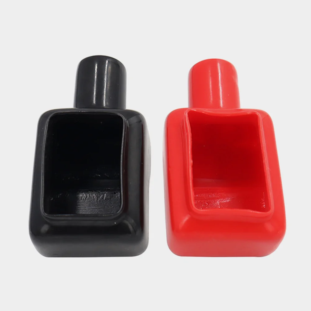 

3 Pairs Red Black Terminal Protectors Insulating Covers Electric Cable Marine Auto Durable Reliable Truck