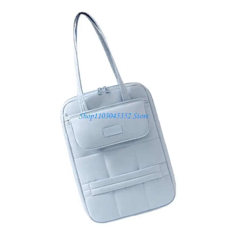 حقيبة كمبيوتر محمول حديثة قابلة للتحويل، حقيبة كتف كبيرة، منظم أساسي للمكتب