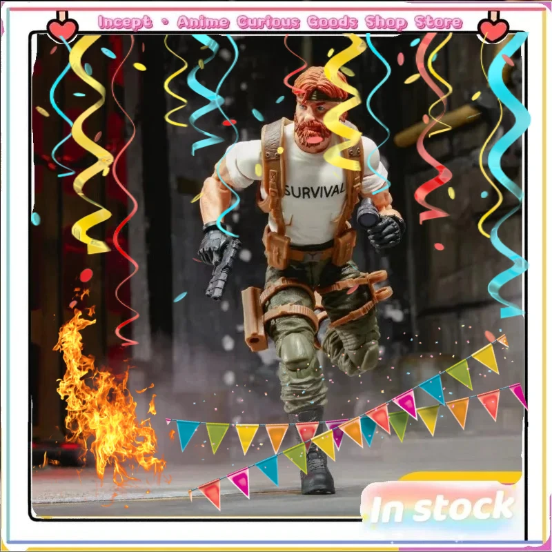 

【In Stock】Hasbro Special Forces Top Secret Series White Heartland 6-inch Action Figure Animation Model Toy Collection Gift