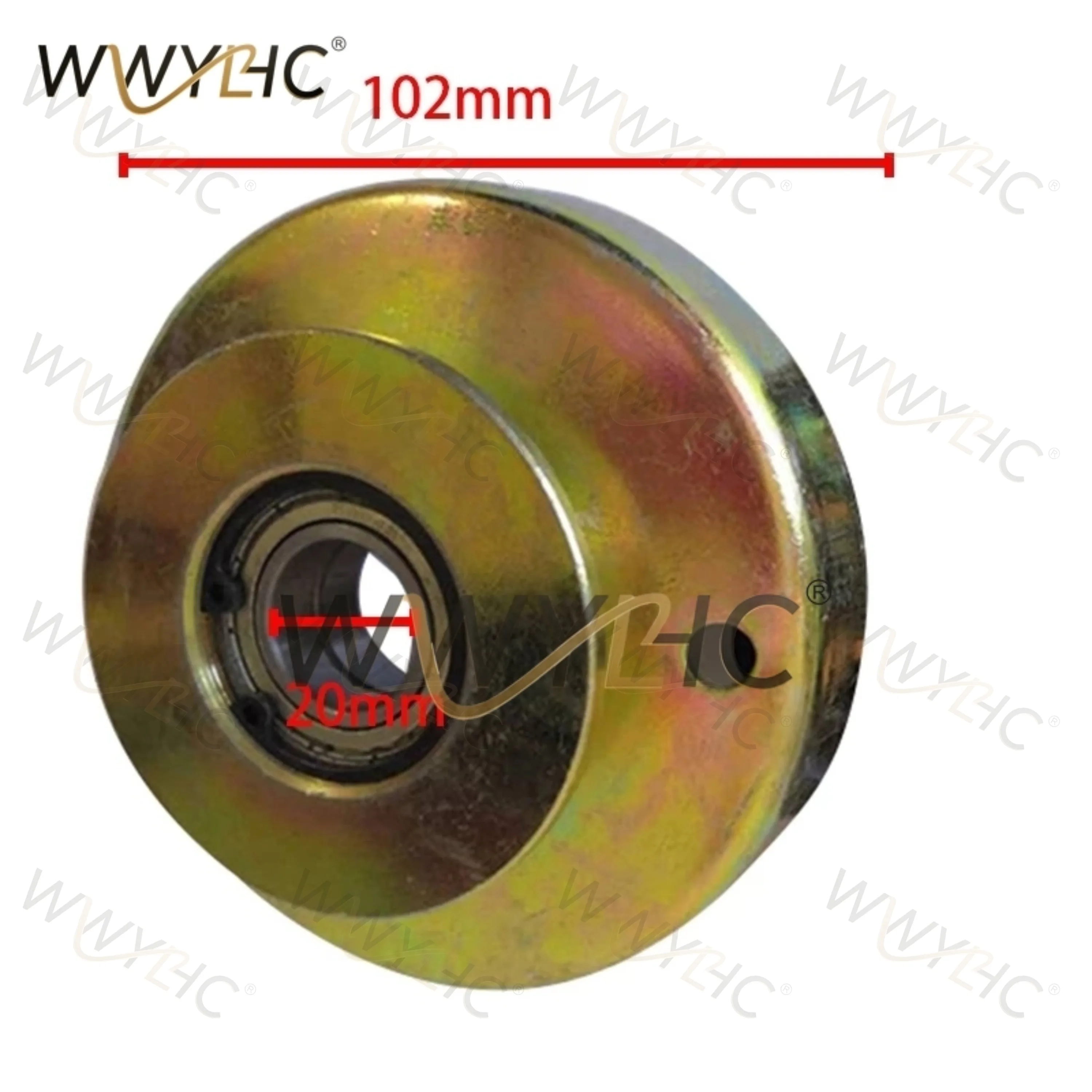 Suitable for  1 Set Single Groove Belt Clutch Fits for 168F/170F/GX200 Gas Engine with 20Mm Shaft Output Used  Water Pump/Cutter