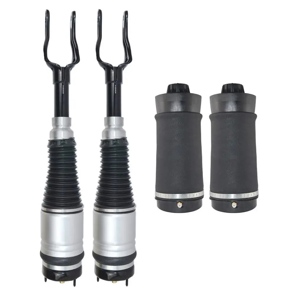 Para 11-16 Jeep Grand Cherokee WK2 WK3 Quadra suspensión neumática delantera amortiguador y resortes de suspensión neumática trasera izquierda y derecha
