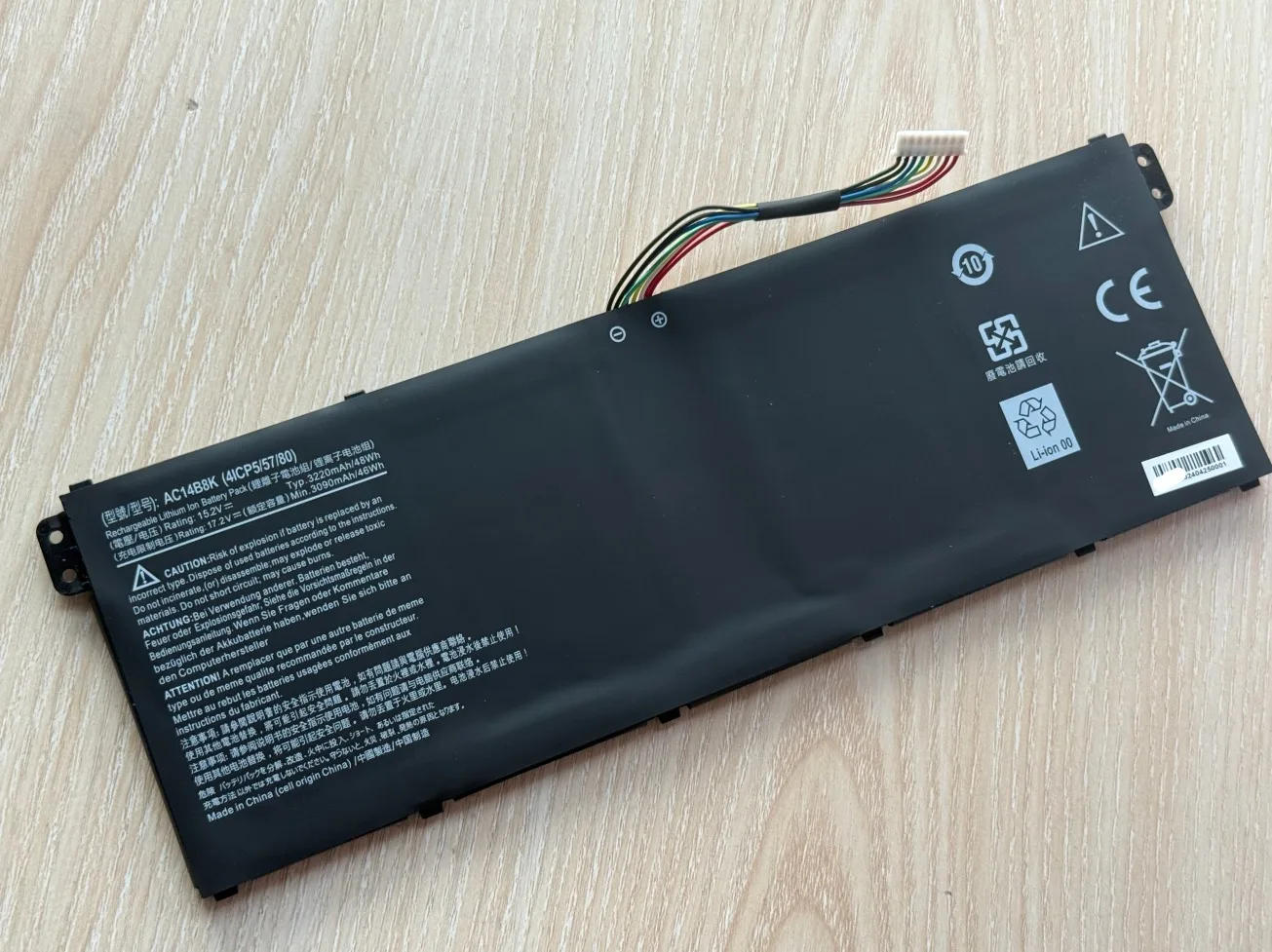 AC14B8K AC14B3K Battery For Acer Aspire R5-571T R5-571TG S14 CB3-511 Swift 3 3S F314-51 E5-77 SF314-51 R 11 R3-131T S14 V3-371
