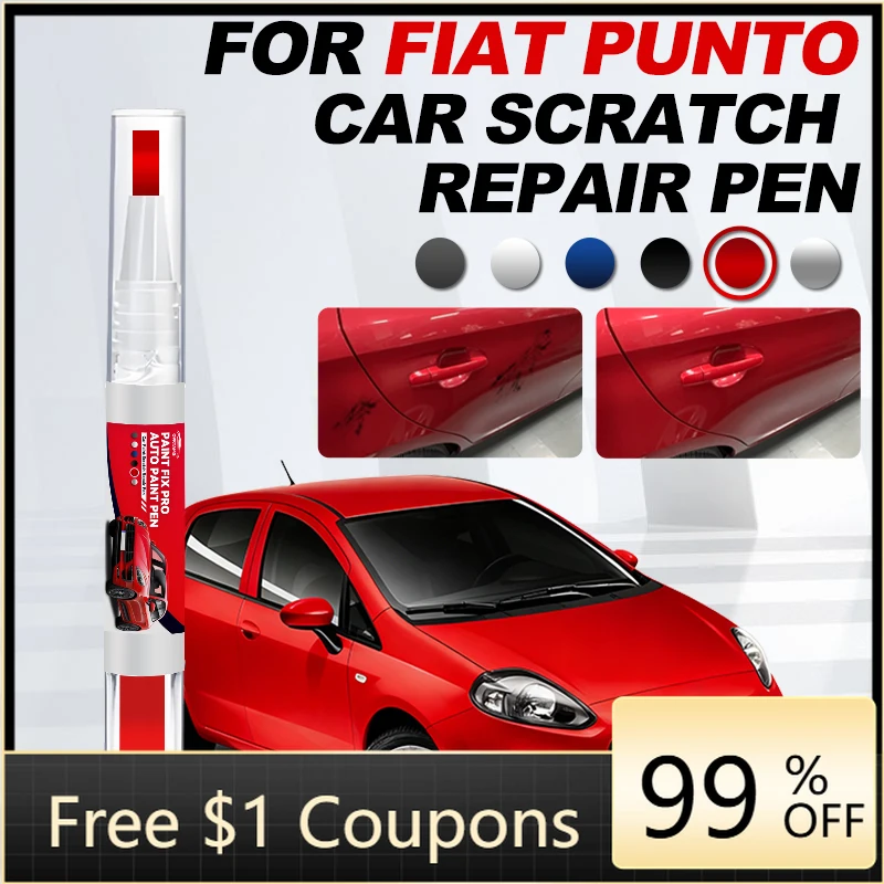 

Touch-up Paint Pen For FIAT PUNTO 1993-2018 176 188 199 Paint Repair Pen Touch Up Scratch Remover DIY Auto Accessories Blac