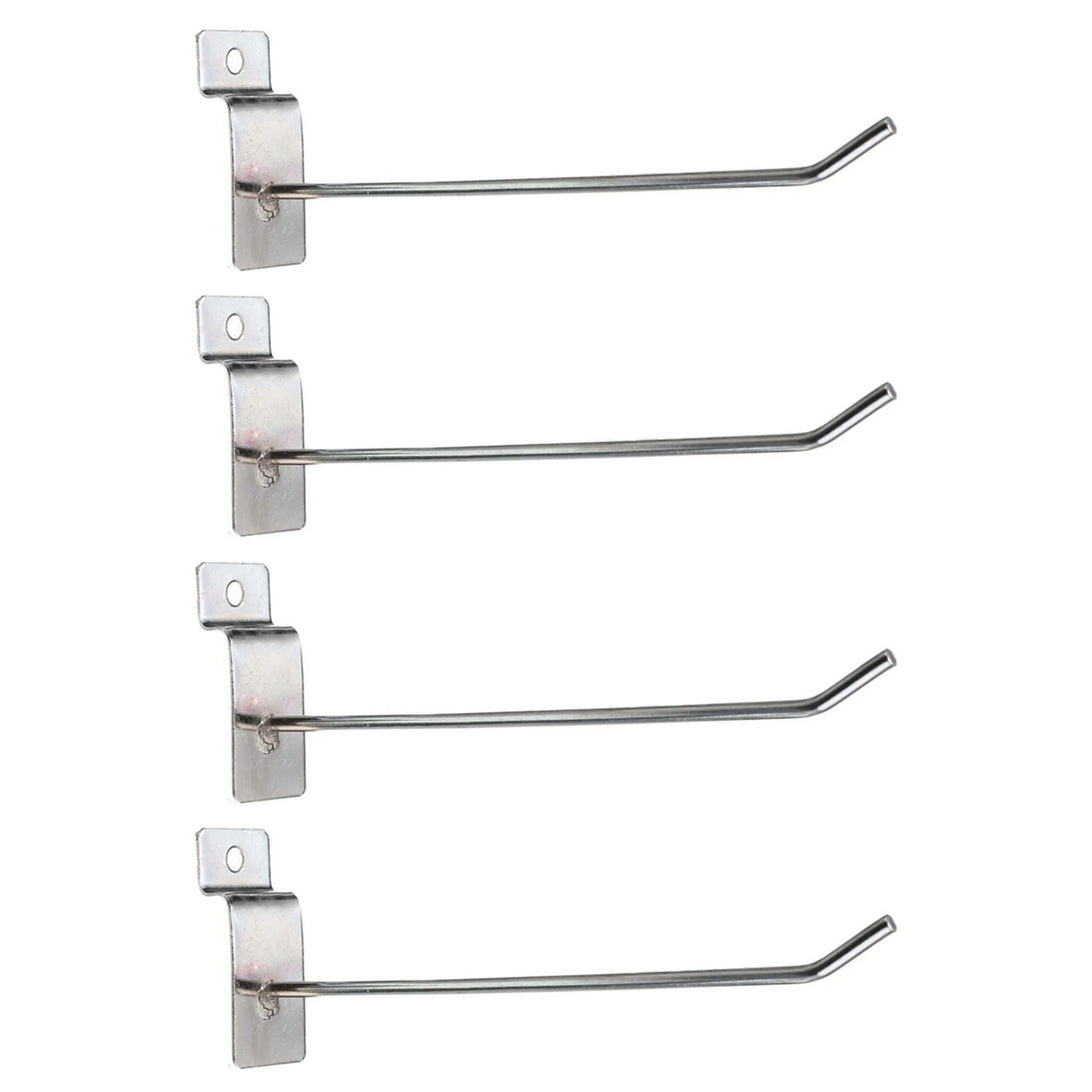 EYFL-100 X Slatwall Single Hook Pin Shop Display Fitting Prong Hanger 150Mm