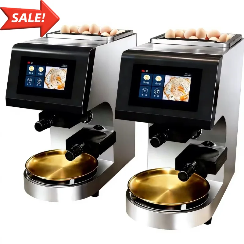 Commercial Cooking Robot SUS 304 Egg Frying Machine Automatic Fried Egg  Multifunctional Kitchen Equipment Customized