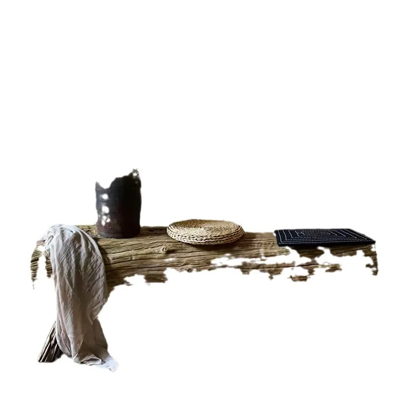 

Wabi Sabi weathered wood decoration, benches, solid wood, folk retro old objects, stools