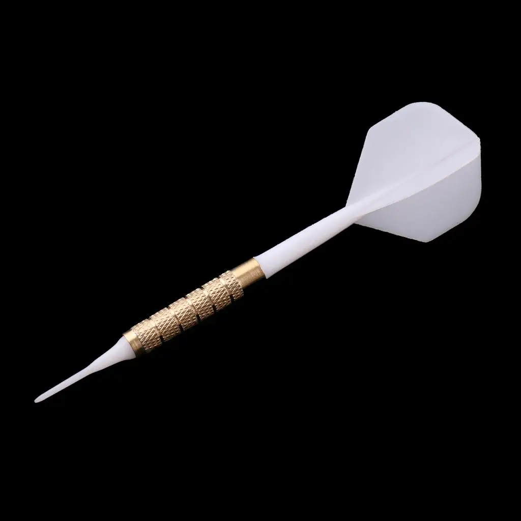 Soft Tip Single 14 G Metal and Plastic Comfort Grip Safe Plastic Point for Dartboard Electronic Play