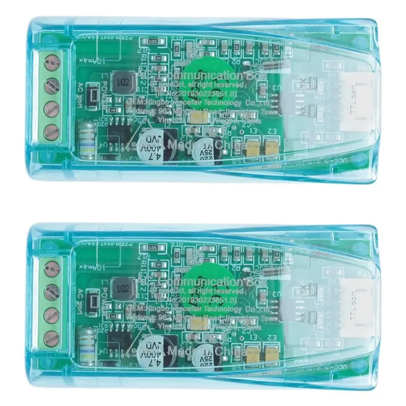 2X 10A PZEM 004T 3.0 Wattmeter Kwh Meter Volt Amp Current Test Module Digital Multifunction Meter For Arduino TTL