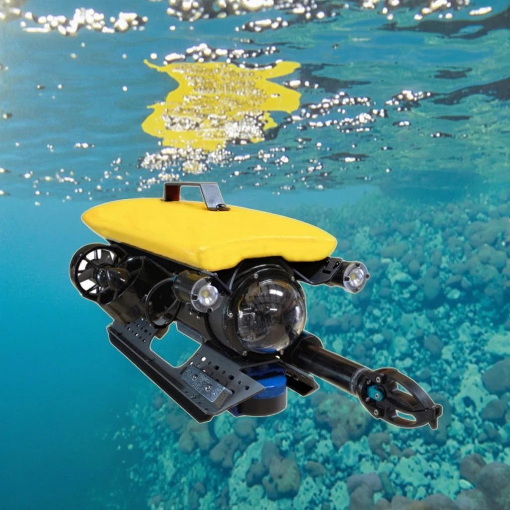 Mechanical Arm 1080p FHD Thruster Underwater Robot ROV Remote Control  300m Depth Equipped Single-function