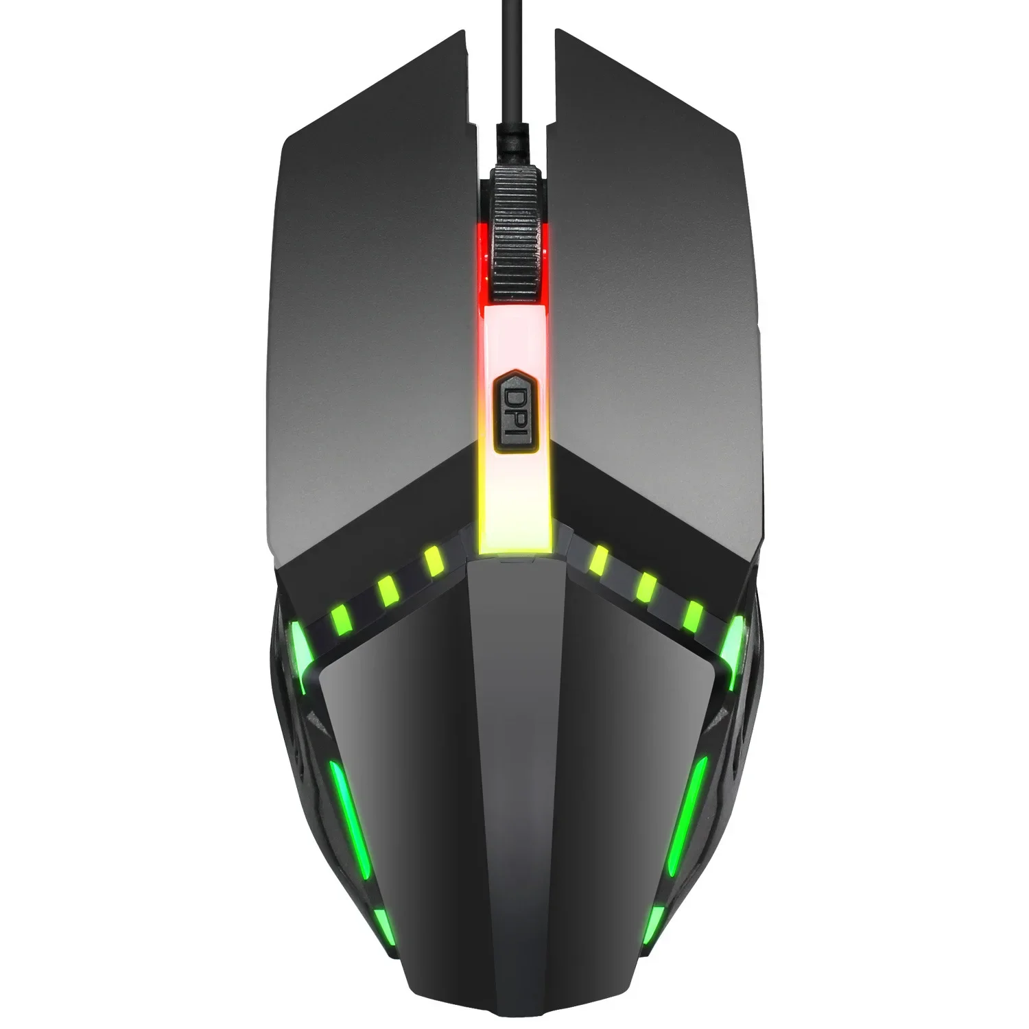 S200 new wired Mouse 4D Ergonomic design suitable Colorful Light Up Gaming mouse for office gaming