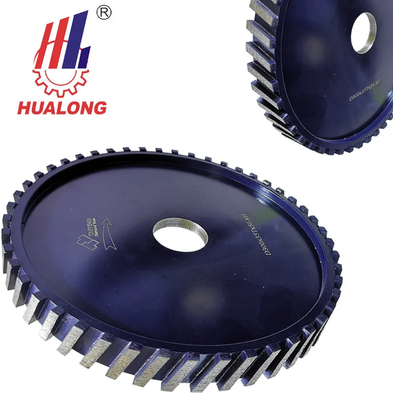 Hualong stone Machinery CNC Diamond satellite Calibration Abrasive Tools Diamond Calibrating Wheel for granite marble