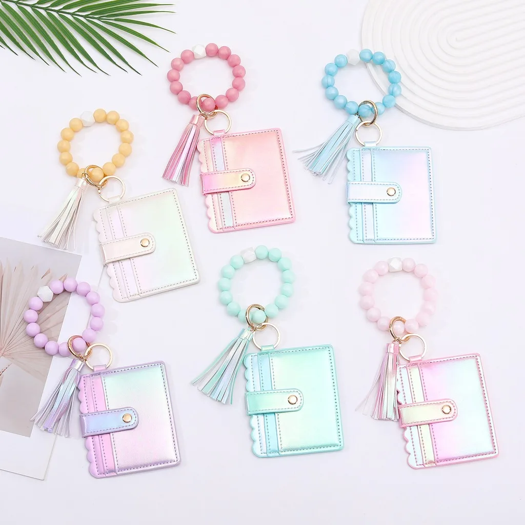 Coin Purse Transparent Pu Leather Card Holder Card Holder Delicate Mini Coin Purse For Bag Charm Shopping Hold