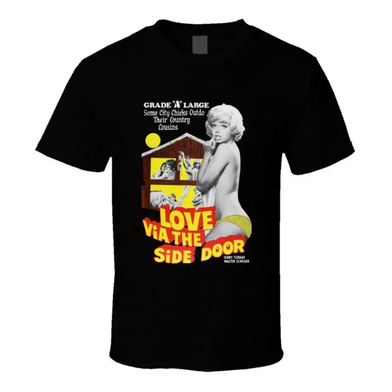 Love Via The Side Door 70s Sexploitation Movie T Shirt