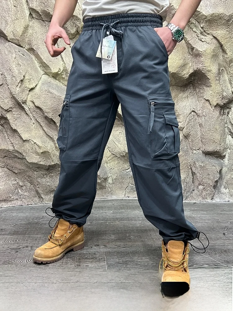 

Heavyweight Premium Men's Functional Work Trousers Autumn Winter New Arrival Multiple kets 3D Multi-piece Cutting