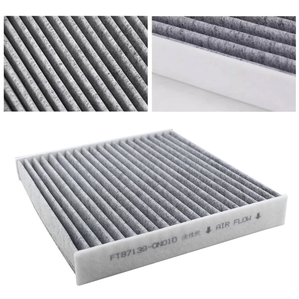 Car Pollen Cabin Conditioning Activated Carbon Air Filter for Toyota Revo Yaris Vigo Vios Altis Fortuner Prius Camry Hiace