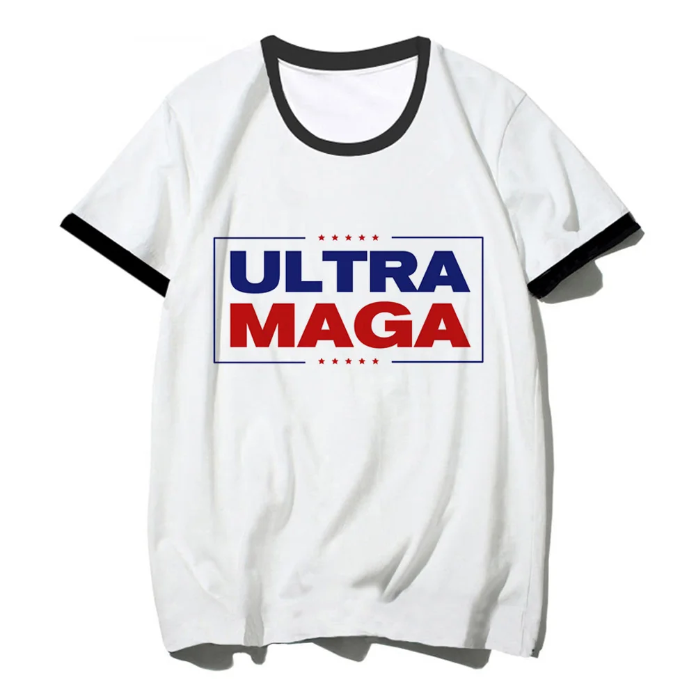 Trump 2024 t shirt women comic t-shirts female graphic manga streetwear clothes