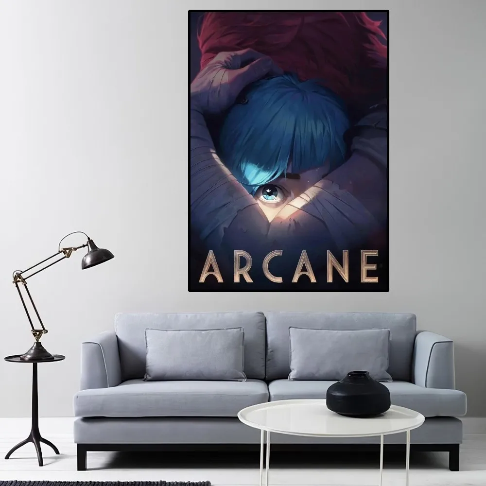 Arcane L-LOL Poster Home Room Decor Livingroom Bedroom Aesthetic Art Wall Painting Stickers