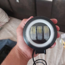 Fog Square Or Round Headlight for Auto/Motor Vehicles And Electric Scooters Arctic , Arctic V3+, 3 Lenses, 1 Piece