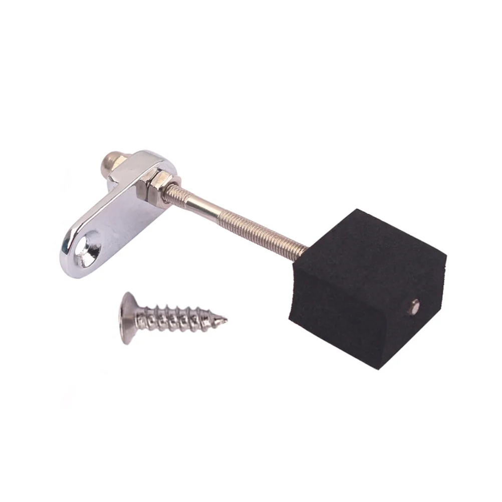 

Pickguard Stand Qf02 Silver Square Black Spongy Cushion Premium Material Durable Use for Guitar Lovers Pickguard Support