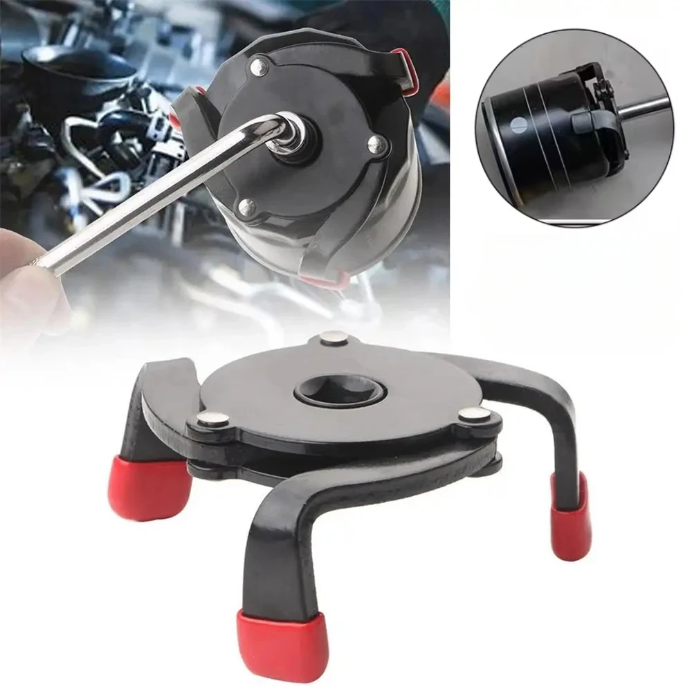 

Однонаправленный ключ для фильтра с тремя когтями, автомобильная масляная сетка, фильтрующий элемент, противоскользящий кромковый ключ, инструмент для обслуживания и разборки