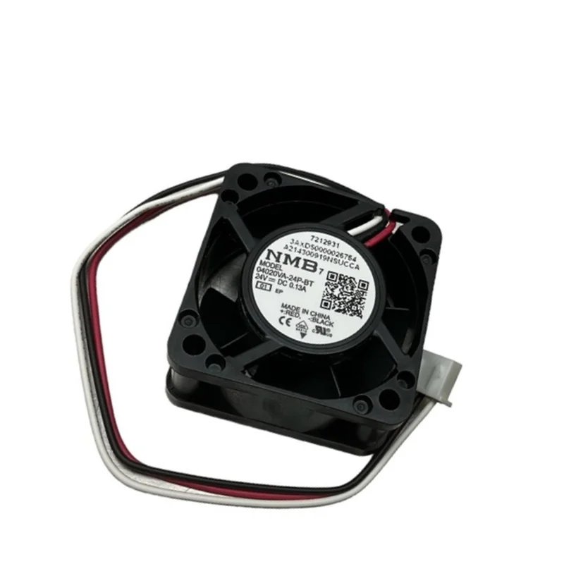 L+ 10pcs for NMB 04020VA-24P-BT MODEL DC 24V 0.13A 4CM New cooling fan