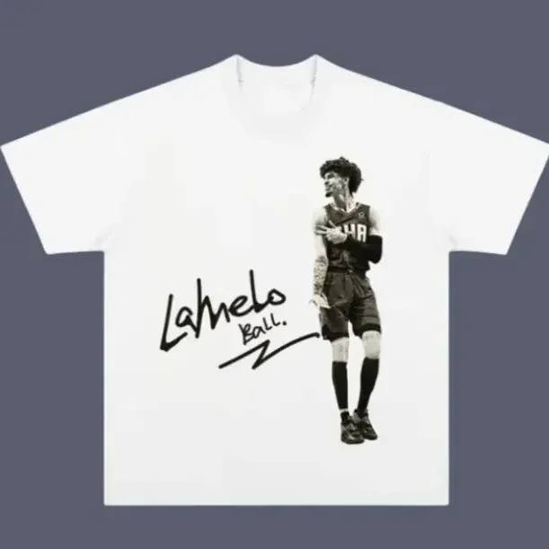 Lamelo Ball Vintage Tee, Lamelo Ball T-Shirt, Unisex Basketball Shirt, Graphic Tee, Sweatshirt Menswear Womenswear Streetwear