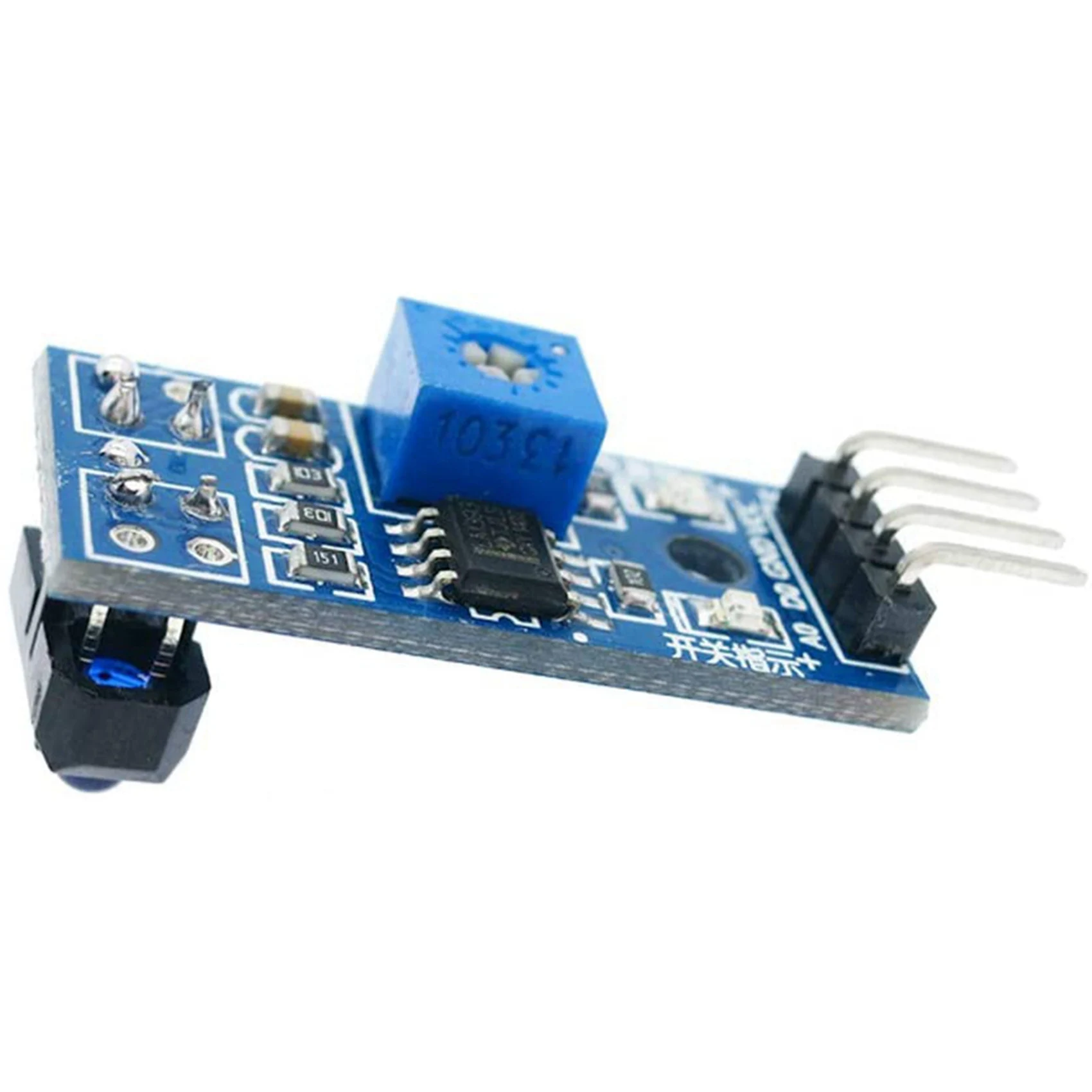 ABSY 60PCS TCRT5000 Infrared Reflective Sensor Module IR Barrier Line Track Photoelectric Switch For Arduino Smart Car Robot