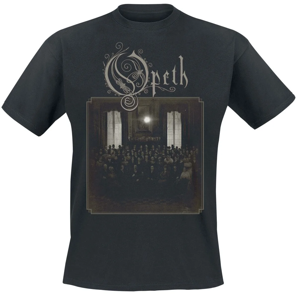 Opeth The Last Will and Testament T-shirt Vintage Group Photo Print Casual Cotton Tee Unisex Gothic Streetwear Black Top