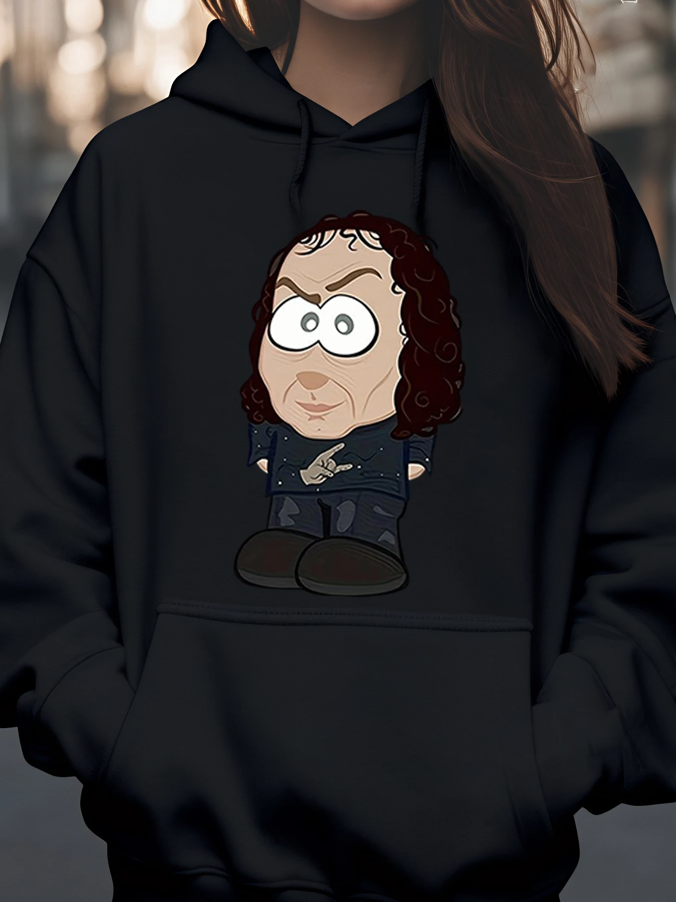 هوديي بقلنسوة لملحن الرسوم المتحركة للهالوين ملابس غير رسمية للبالغين #1