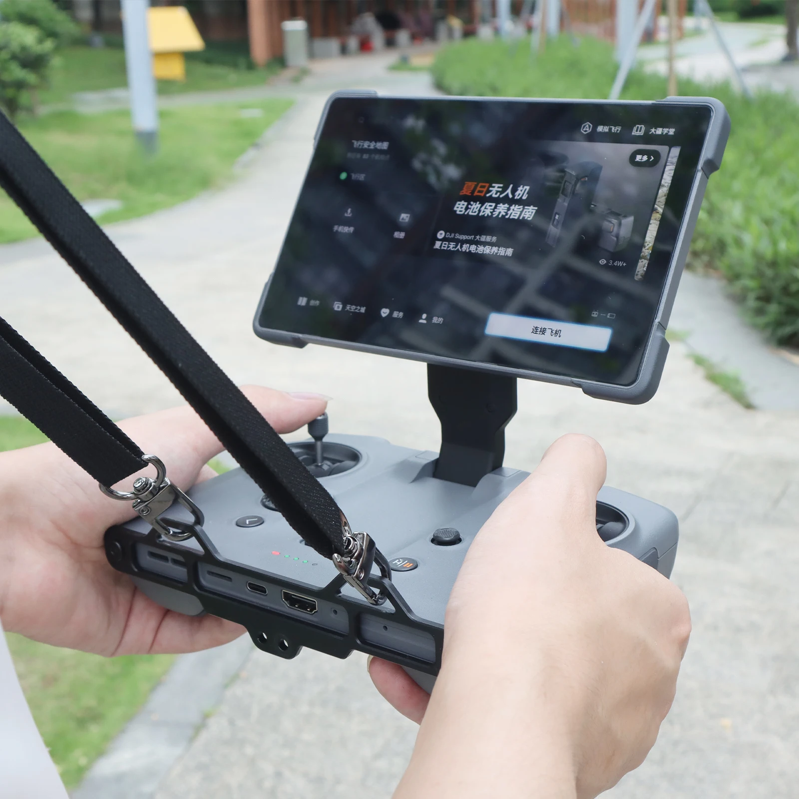 ل DJI Mavic 4Pro التحكم عن بعد خالية من الإزالة الألومنيوم العارضة RC Pro2 الضغط الحبل #5