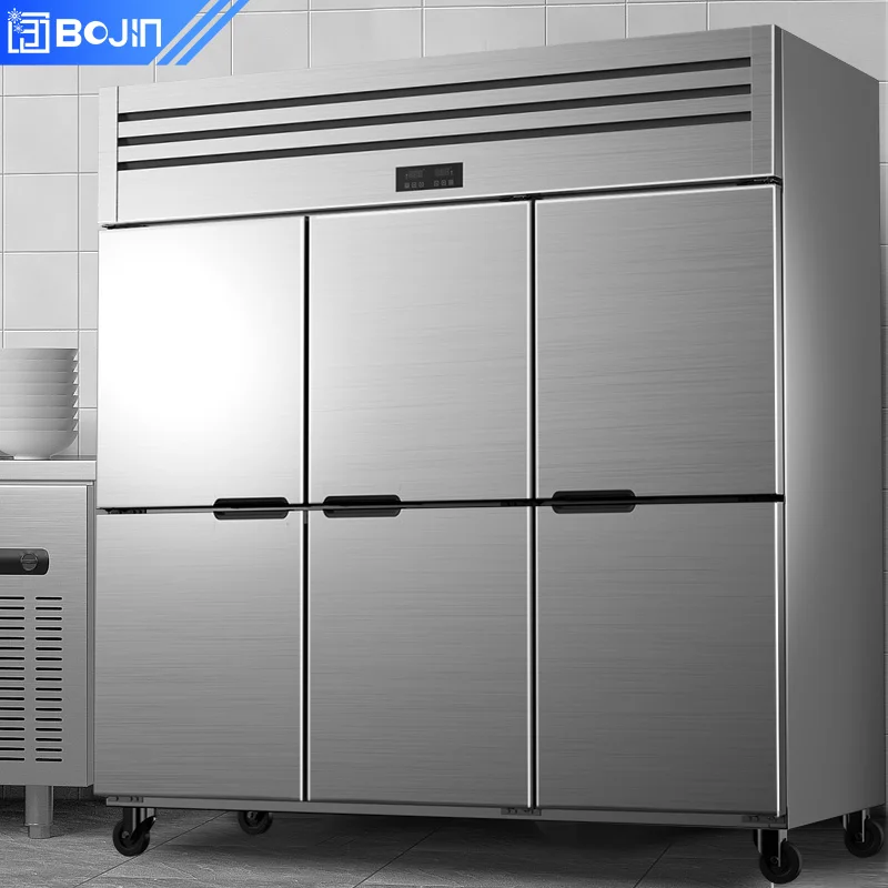 

Hot Sale Commercial Refrigerator Refrigeration and Six Door Freezer Large Capacity for Kitchen