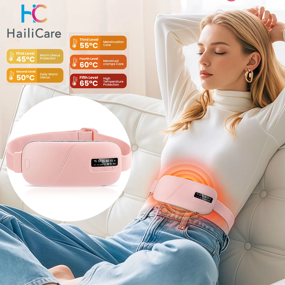 

Менструальная Подушка с подогревом умный теплый дворцовый ремень электрический инфракрасный обогрев живота для женщин и девушек облегчение боли