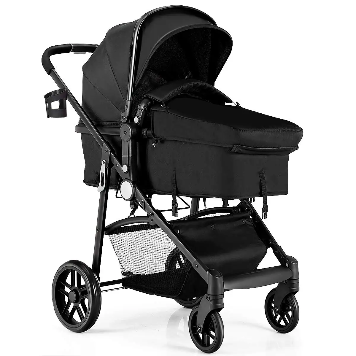 2 in 1 Baby Walker Pushchair Stroller Foldable