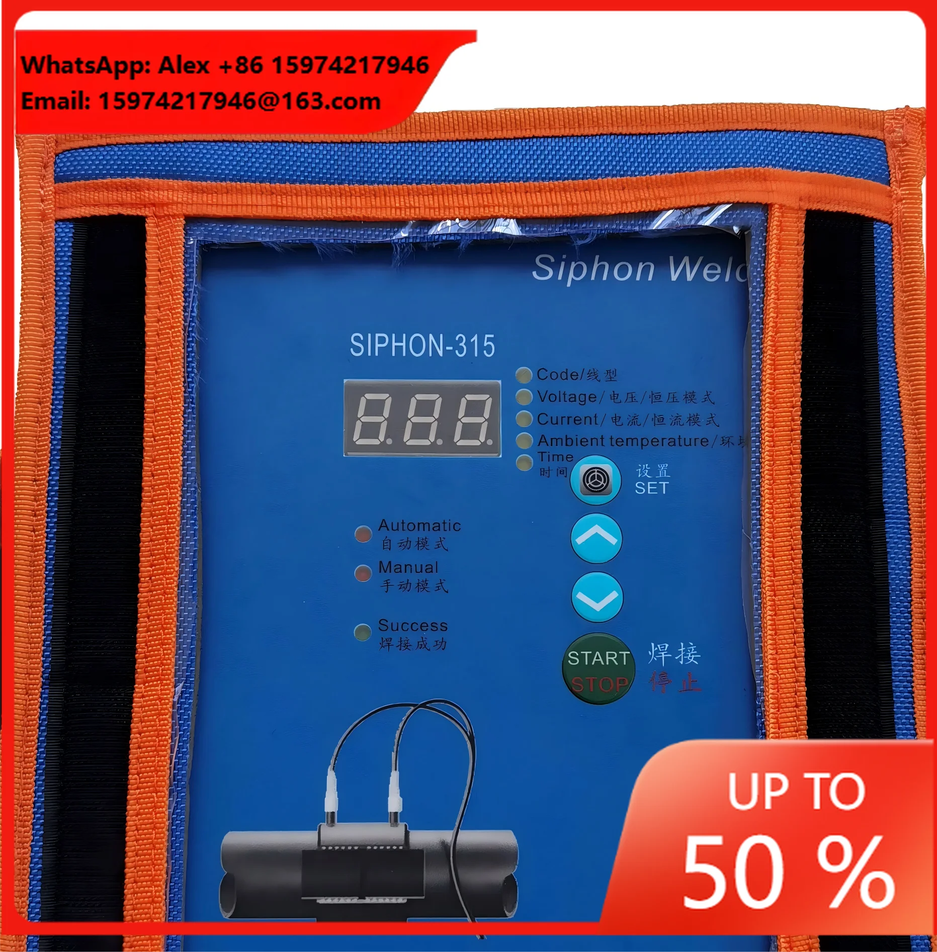 Plastic Welding Machine For Siphon Drainage Fittings