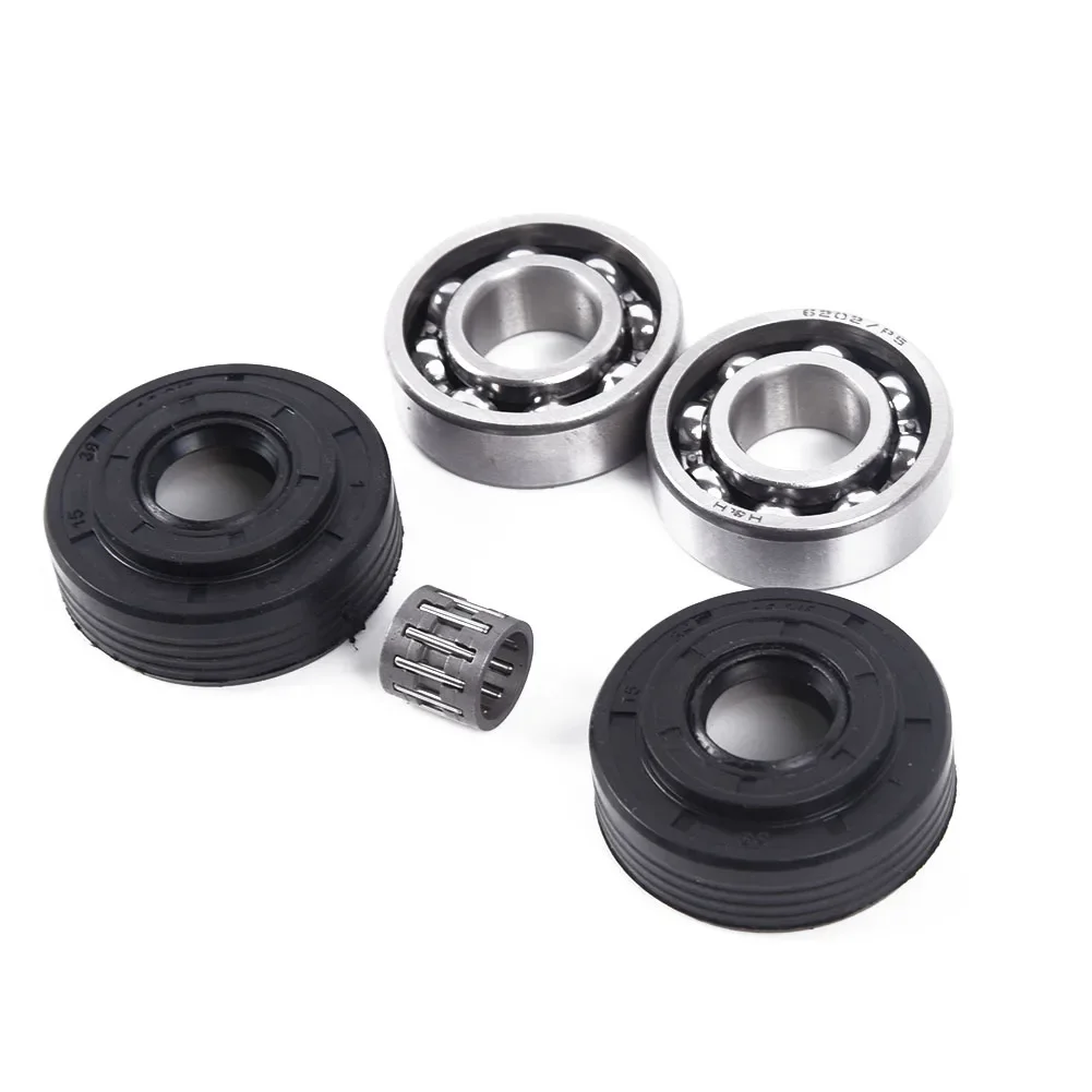 Garden Crankshaft Bearing Oil Seals Outdoor Tool Accessories Chainsaw For Jonsered 2141 2145 2150 Replacement Set